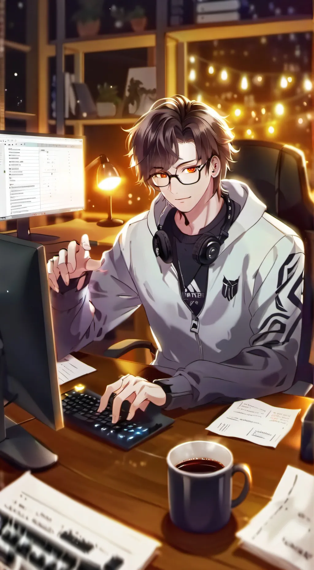 ai character: Рино background