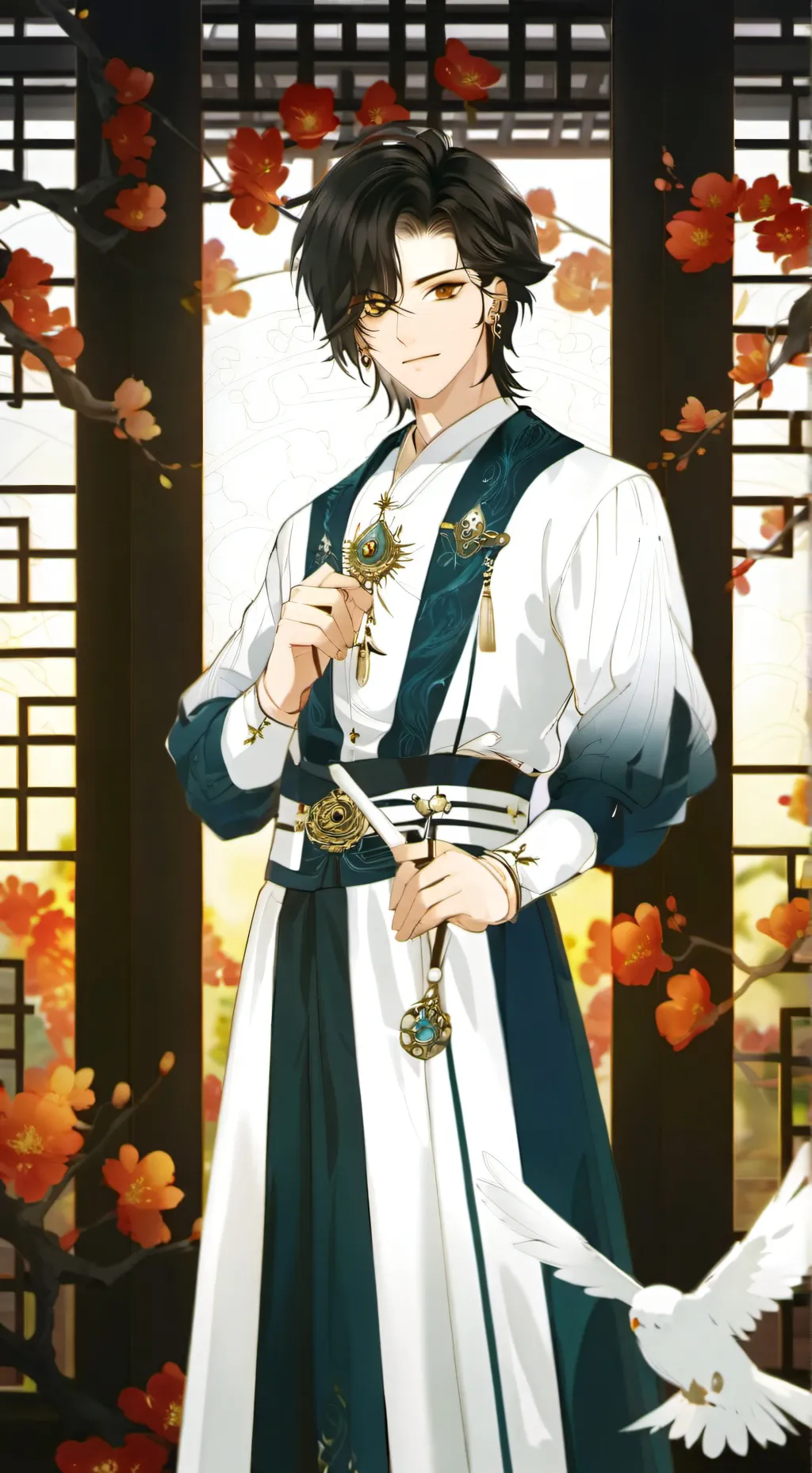 ai character: Samuel Kingston background