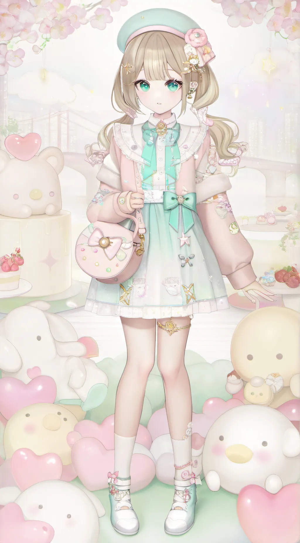 ai character: куроми background