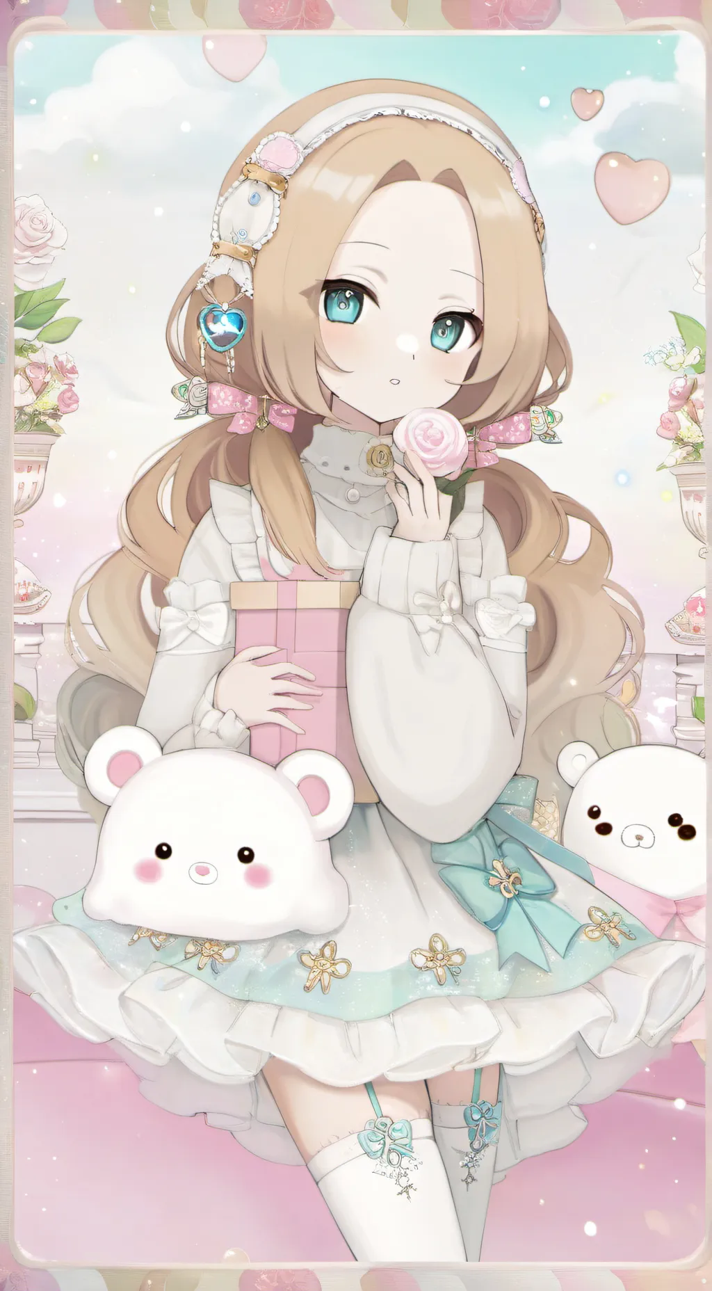 ai character: Lily background