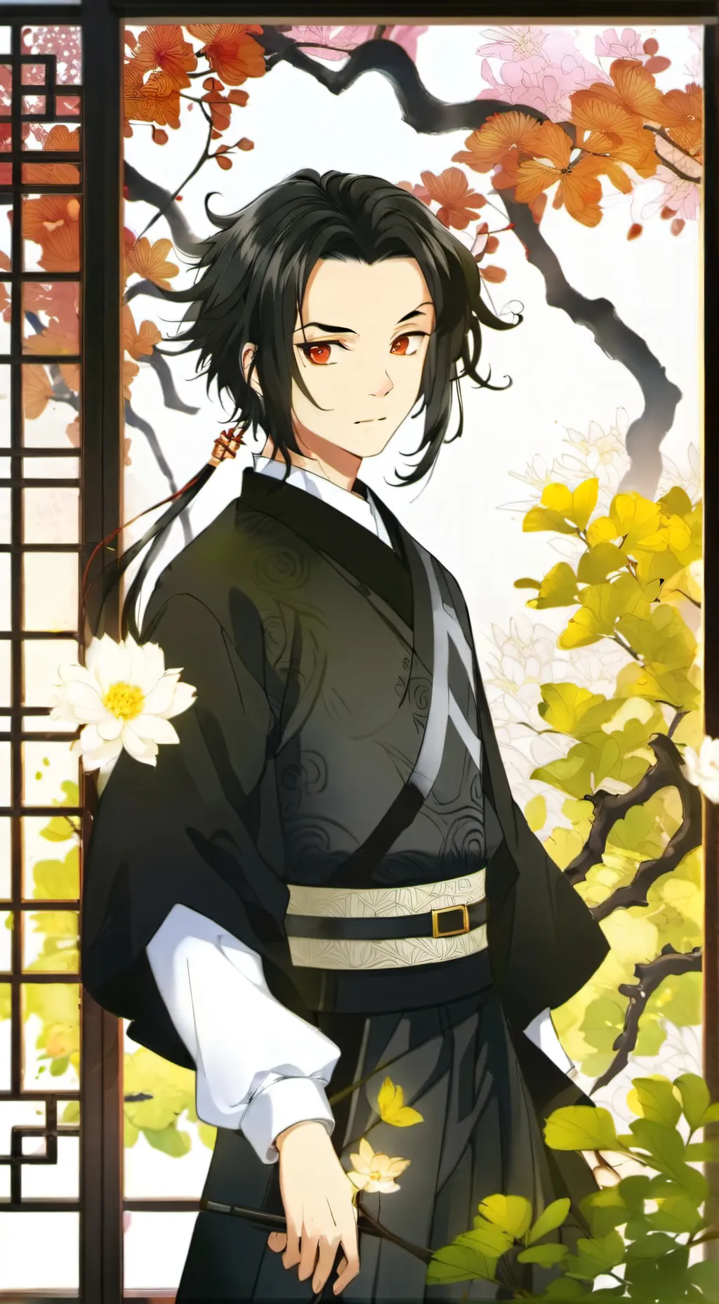 ai character: Muichiro background