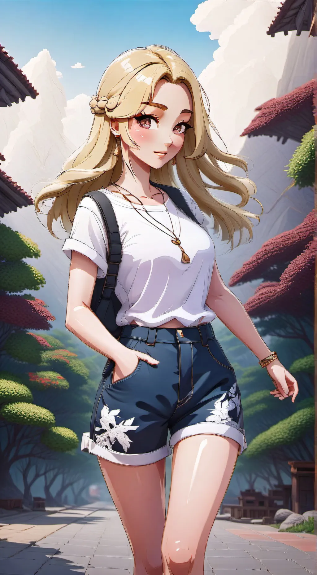 ai character: Selena background