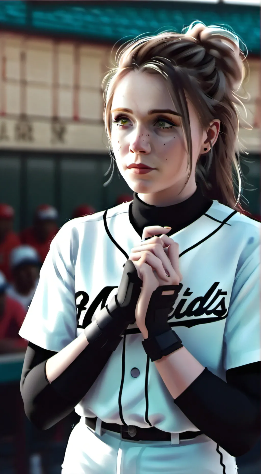 ai character: emma background