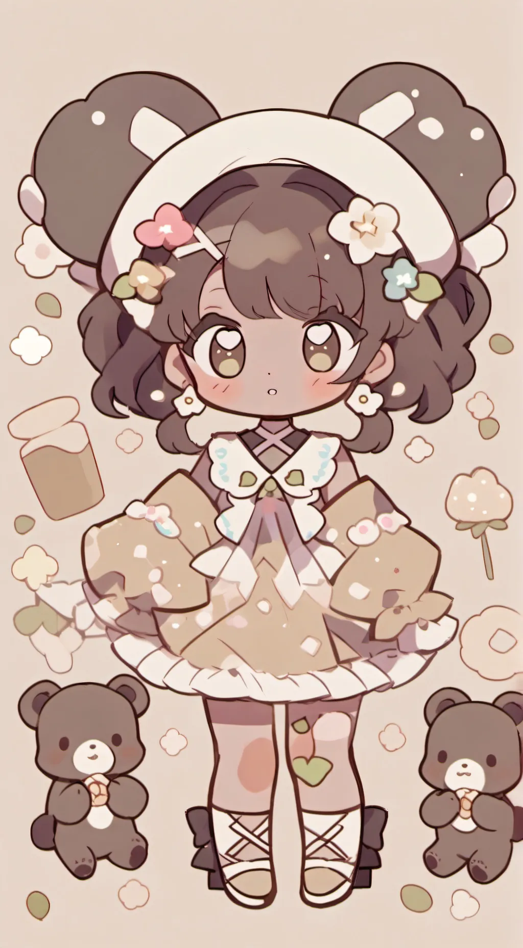 ai character: Kiki background