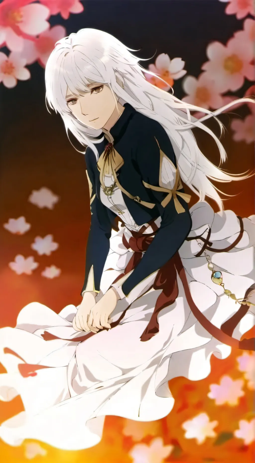 ai character: With your crush background