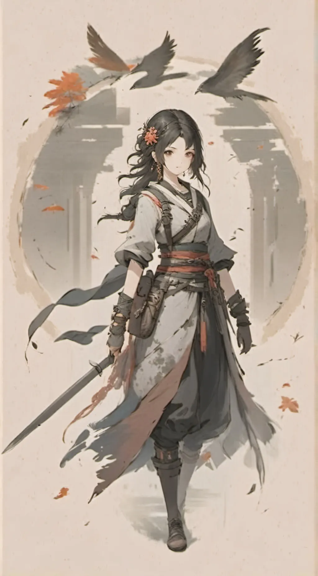 ai character: Aurelia background