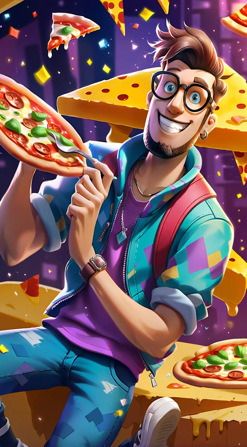 ai character: Rocko The Goofy Go background