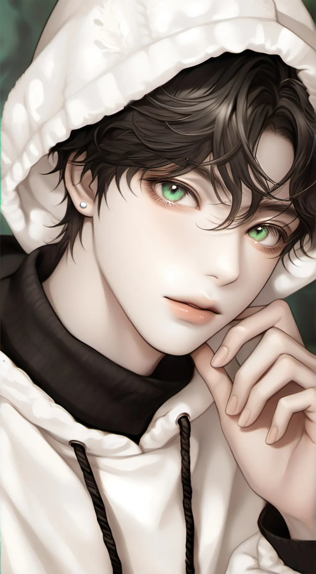 ai character: Leon background