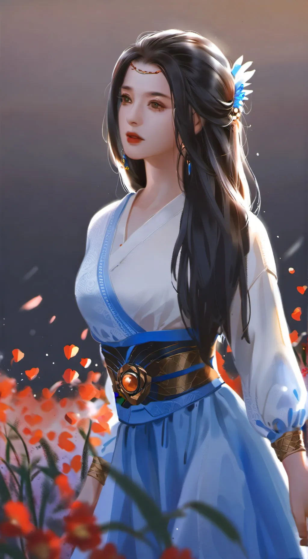 ai character: dw meet blott! background