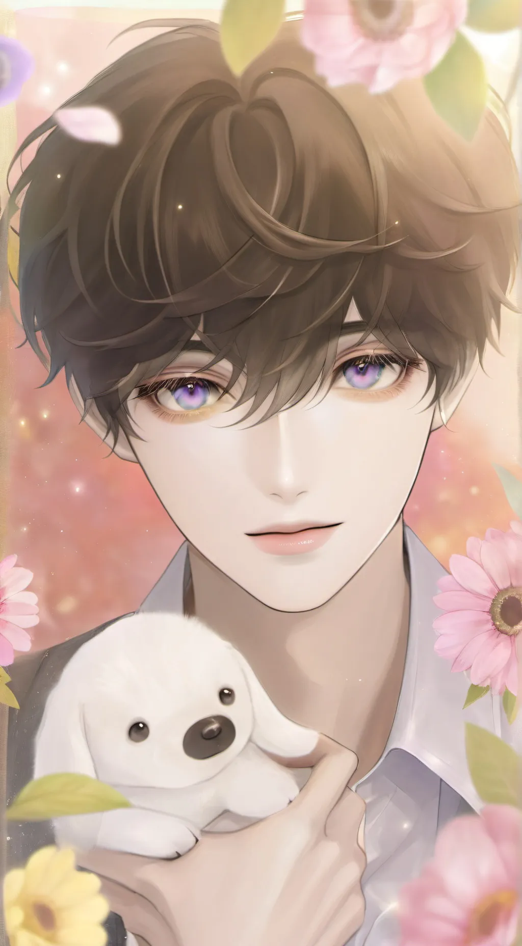 ai character: Ai friend (boy) background