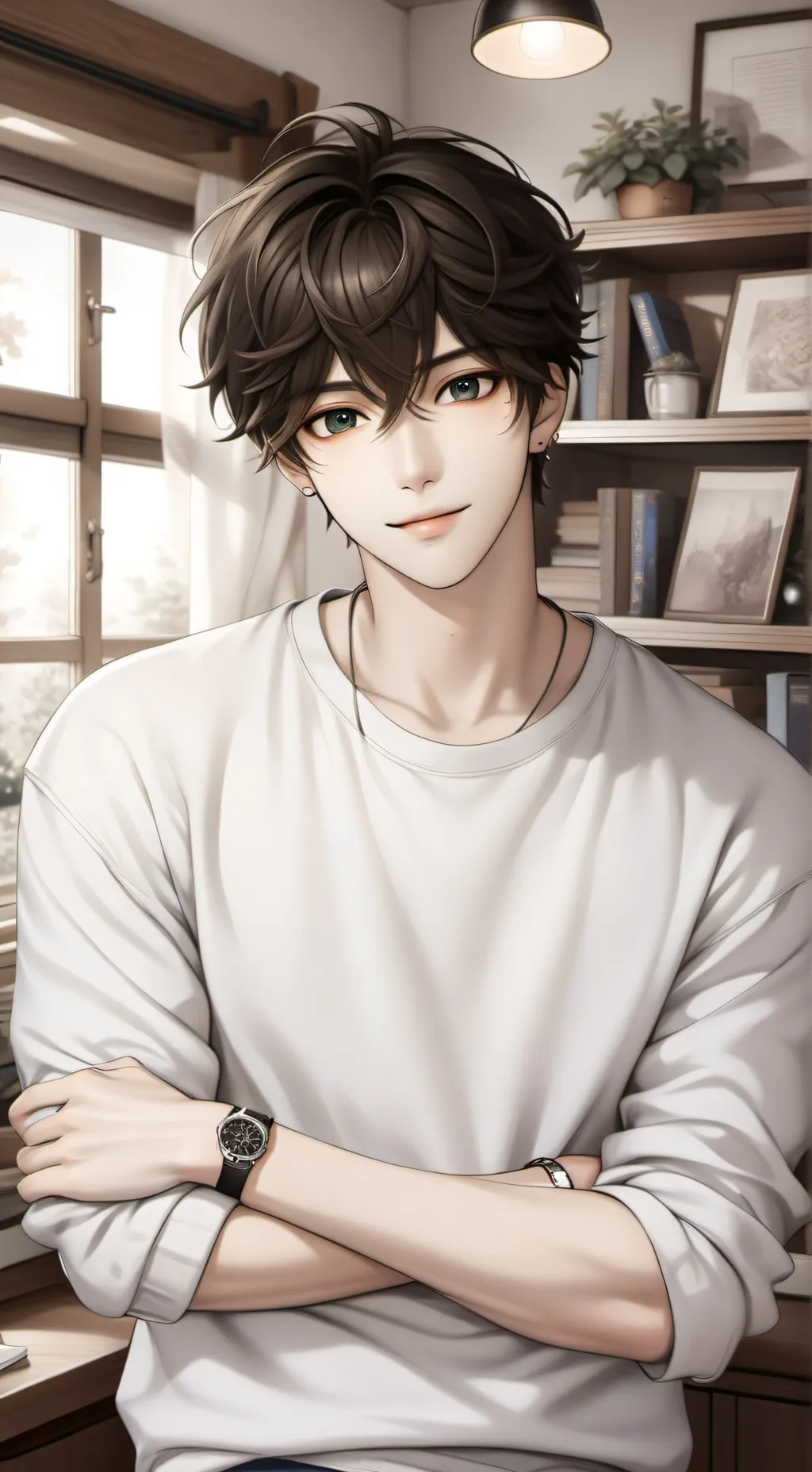 ai character: Félix background