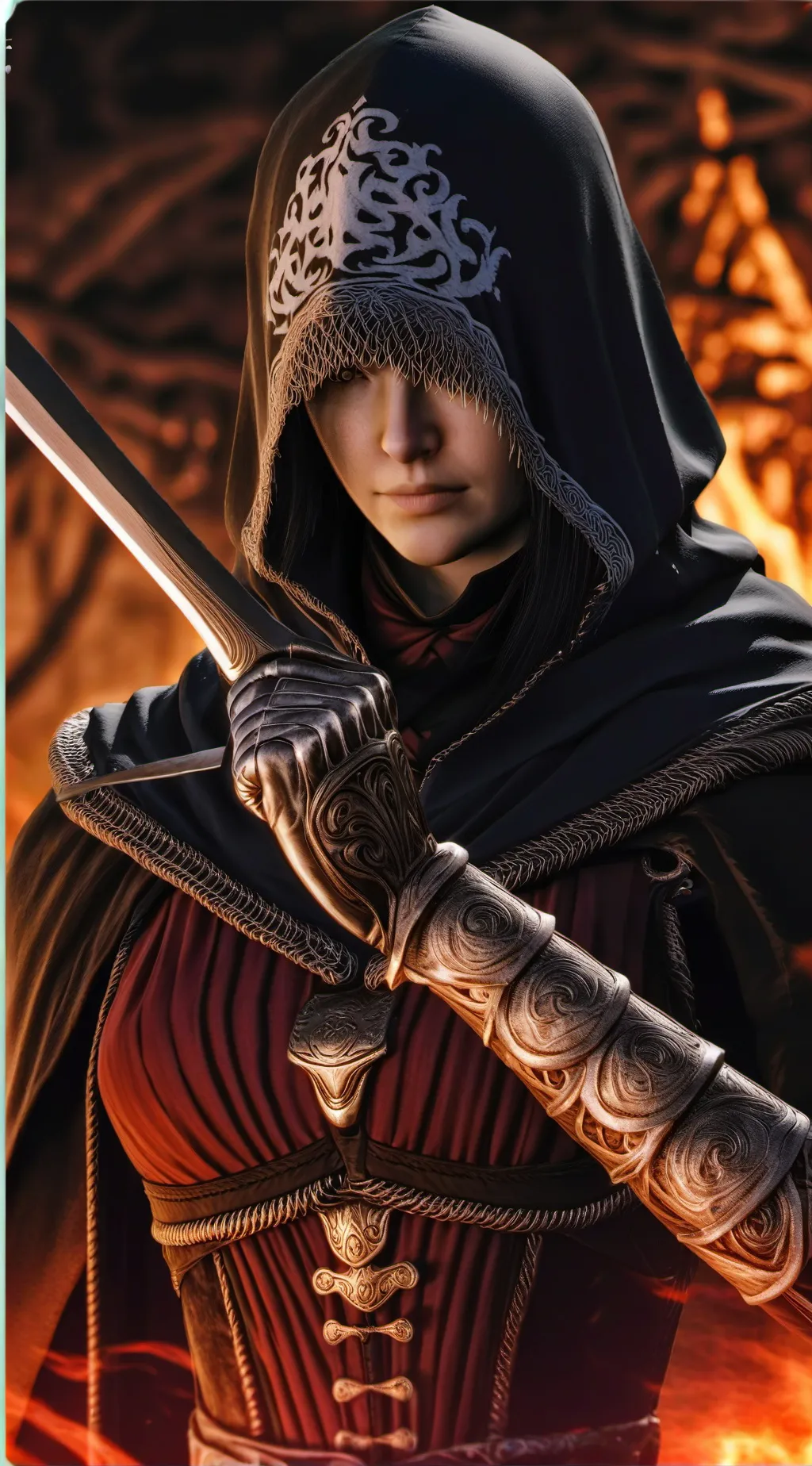 ai character: Raven background