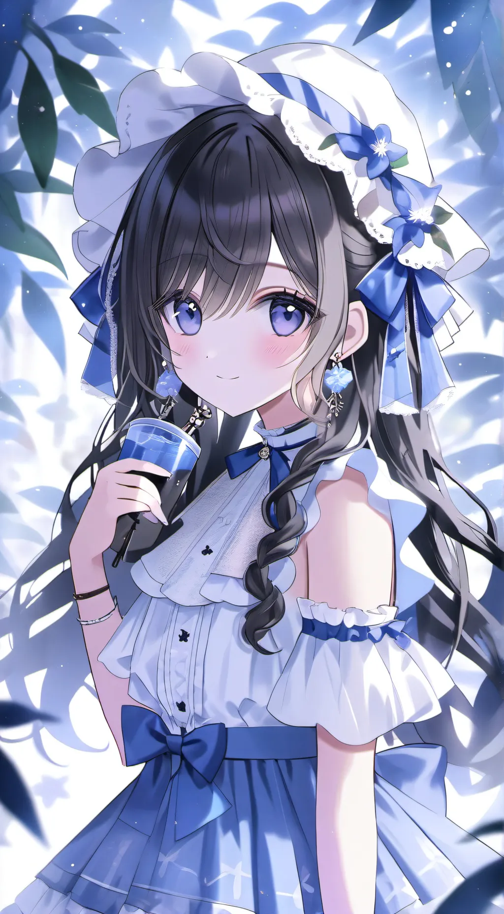 ai character: Lily  background