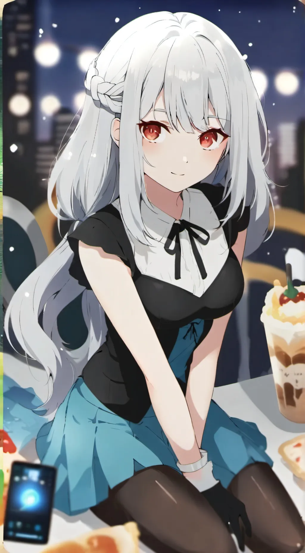 ai character: Mia background