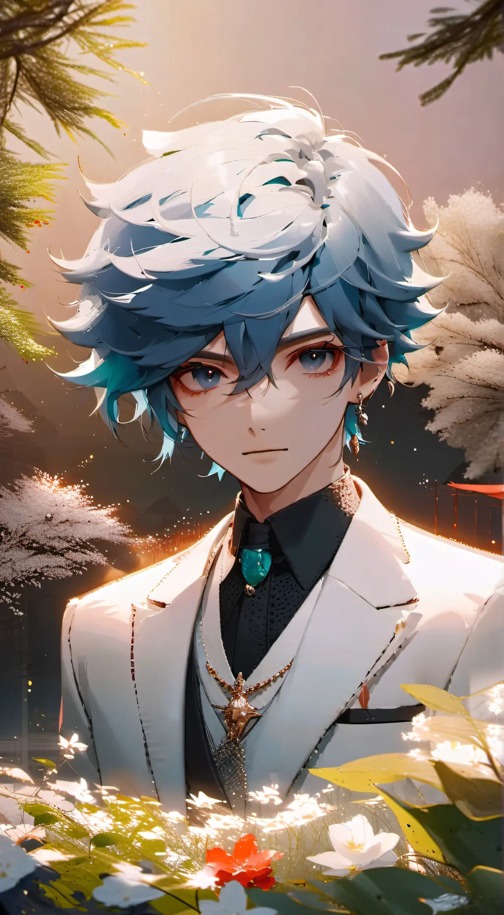 ai character: make background