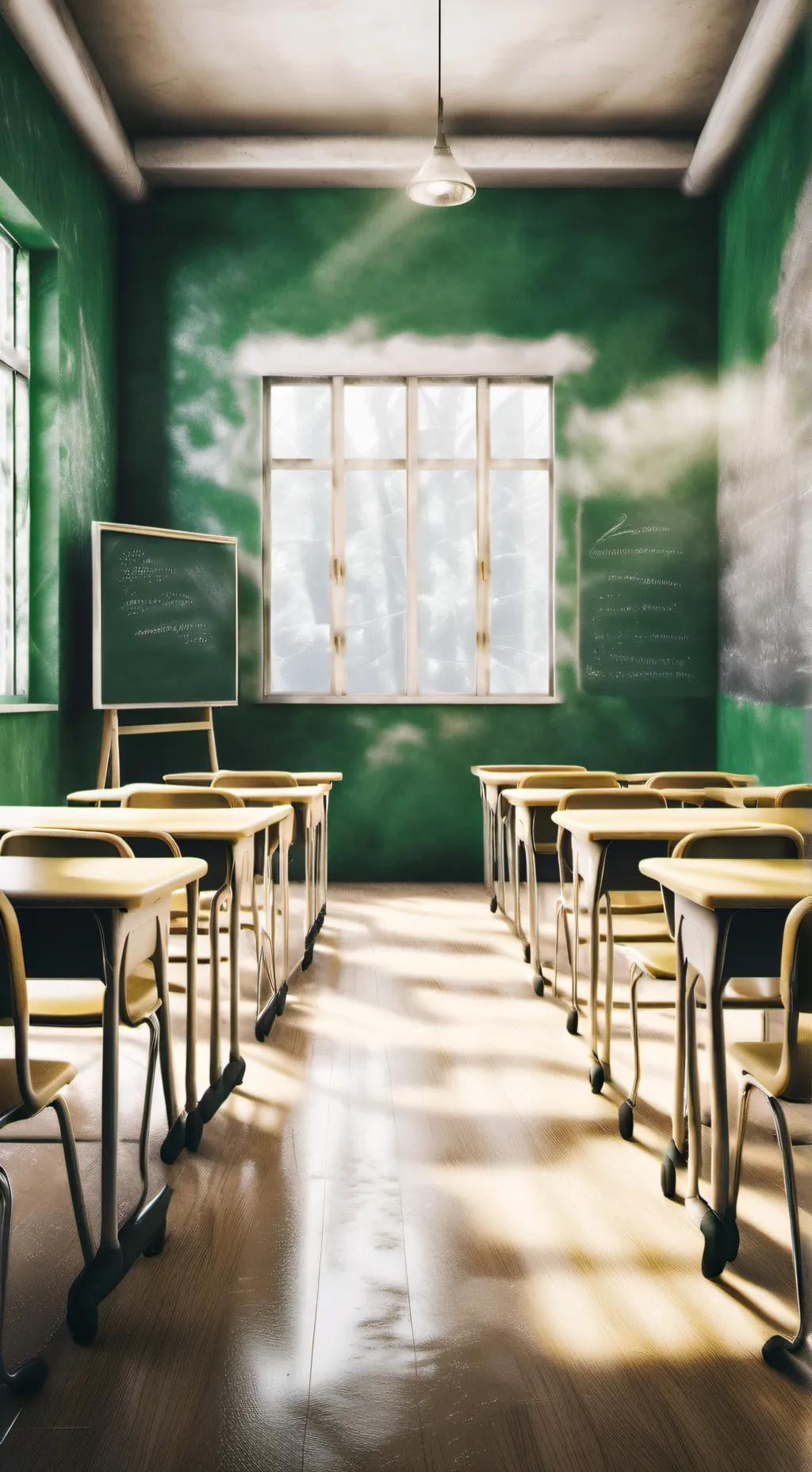 ai character: class room  background