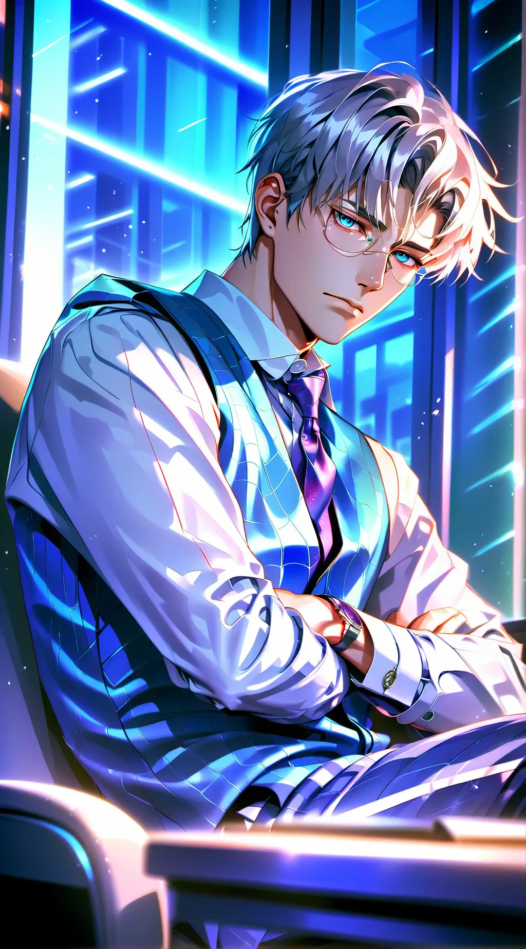 ai character: Ethan Frost background