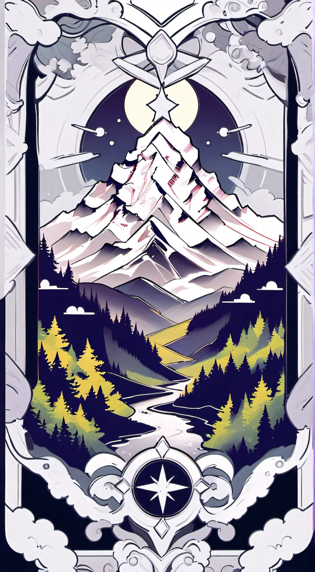 ai character: abandoned background