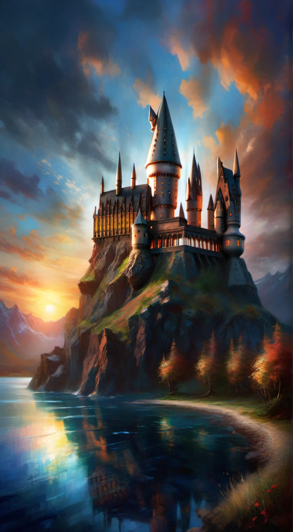 ai character: Hogwarts¹⁸ background