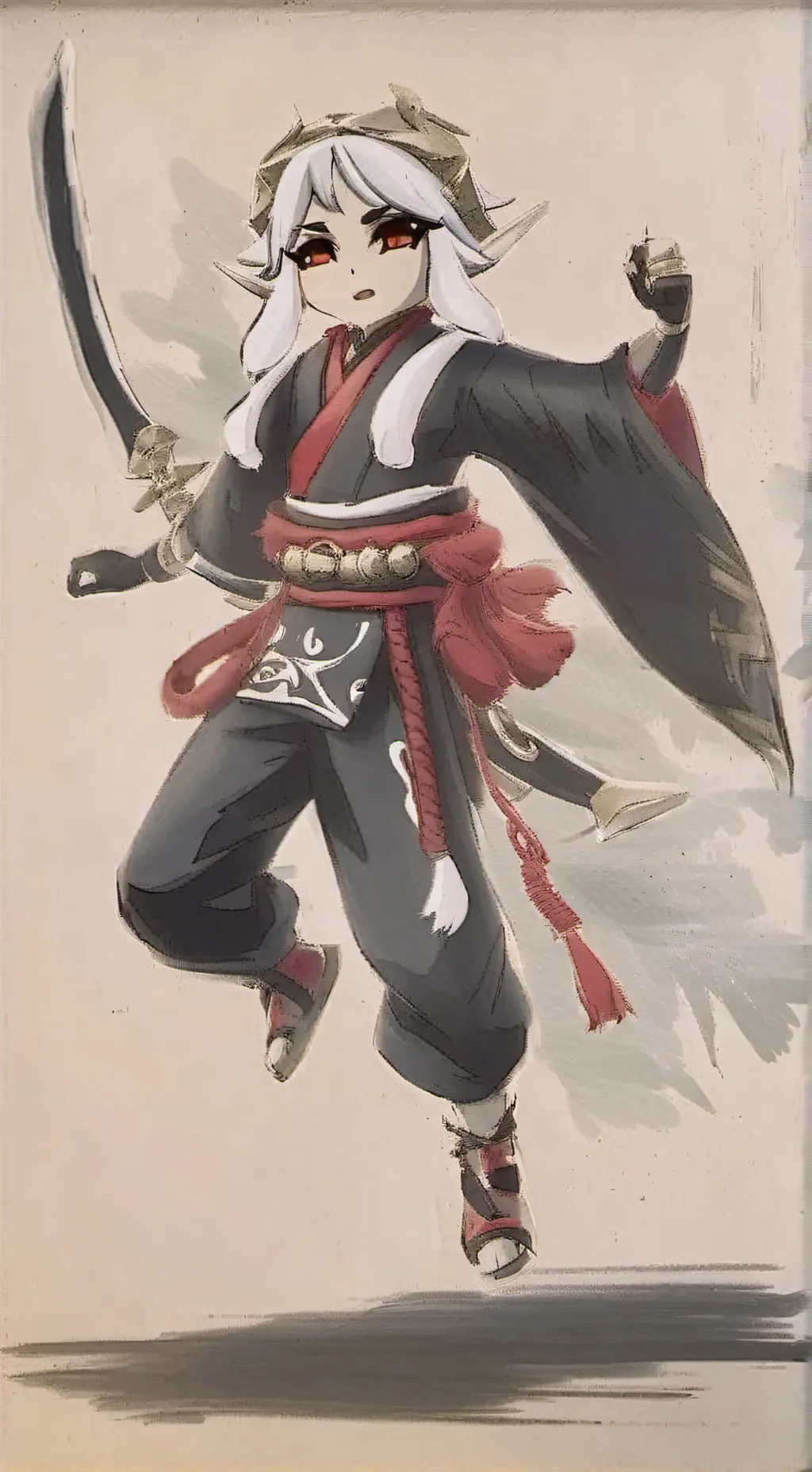 ai character: ǰjh hi jhmun background