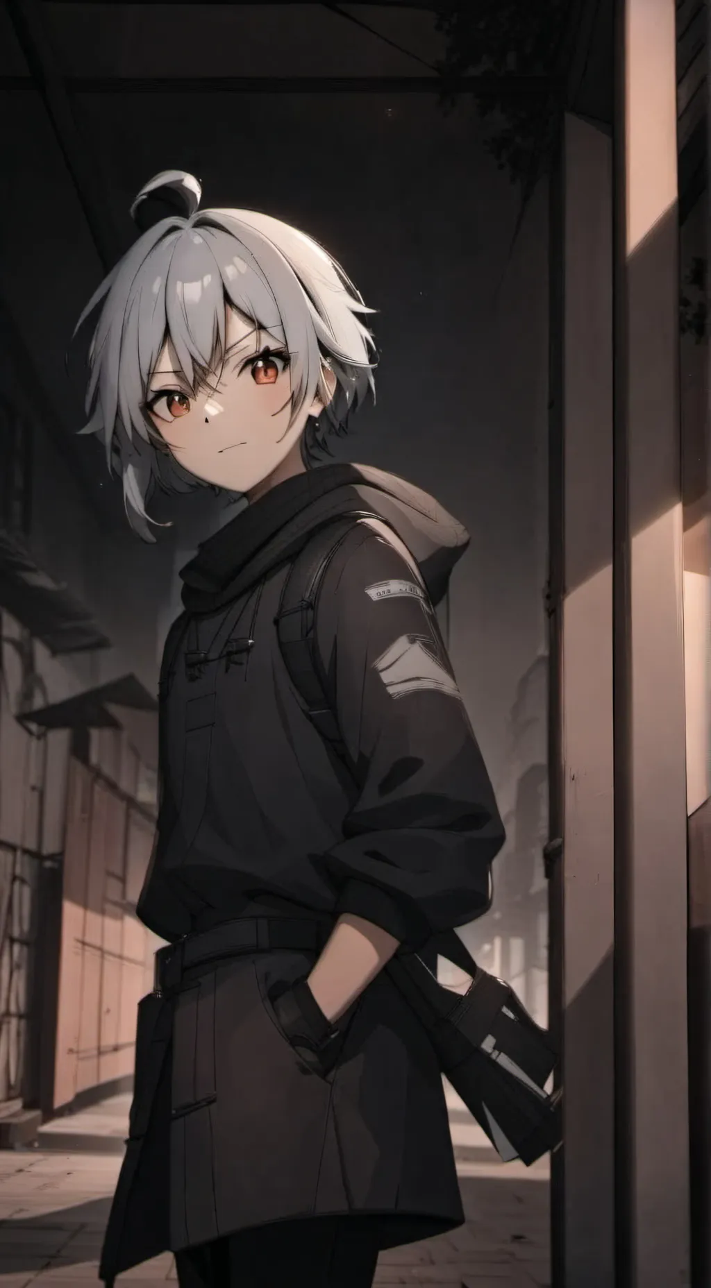 ai character: Hajime  background