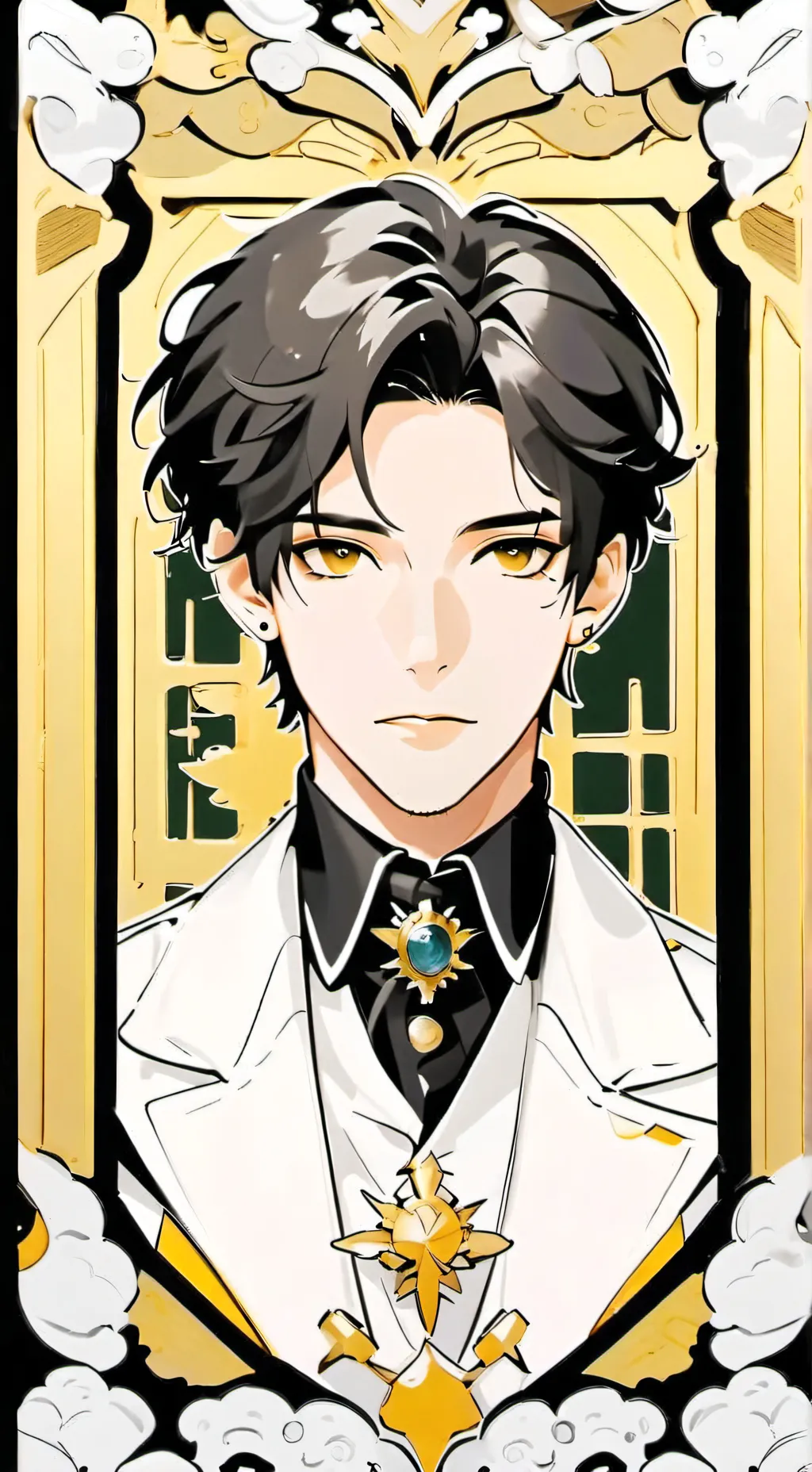 ai character: Kenji  background