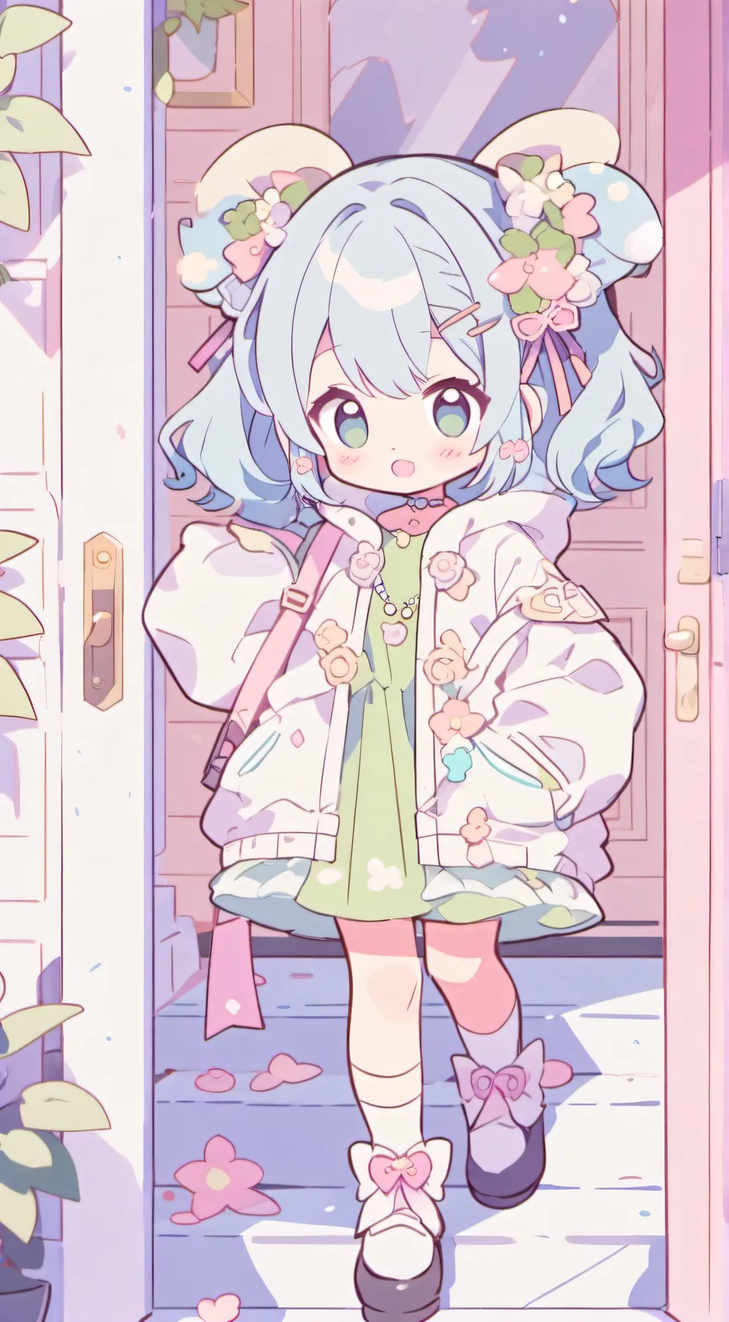 ai character: Luna background