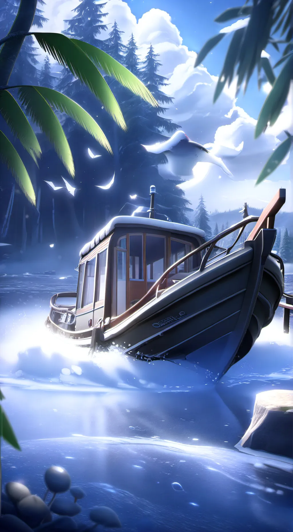 ai character: sinking love ❤️‍🩹 background