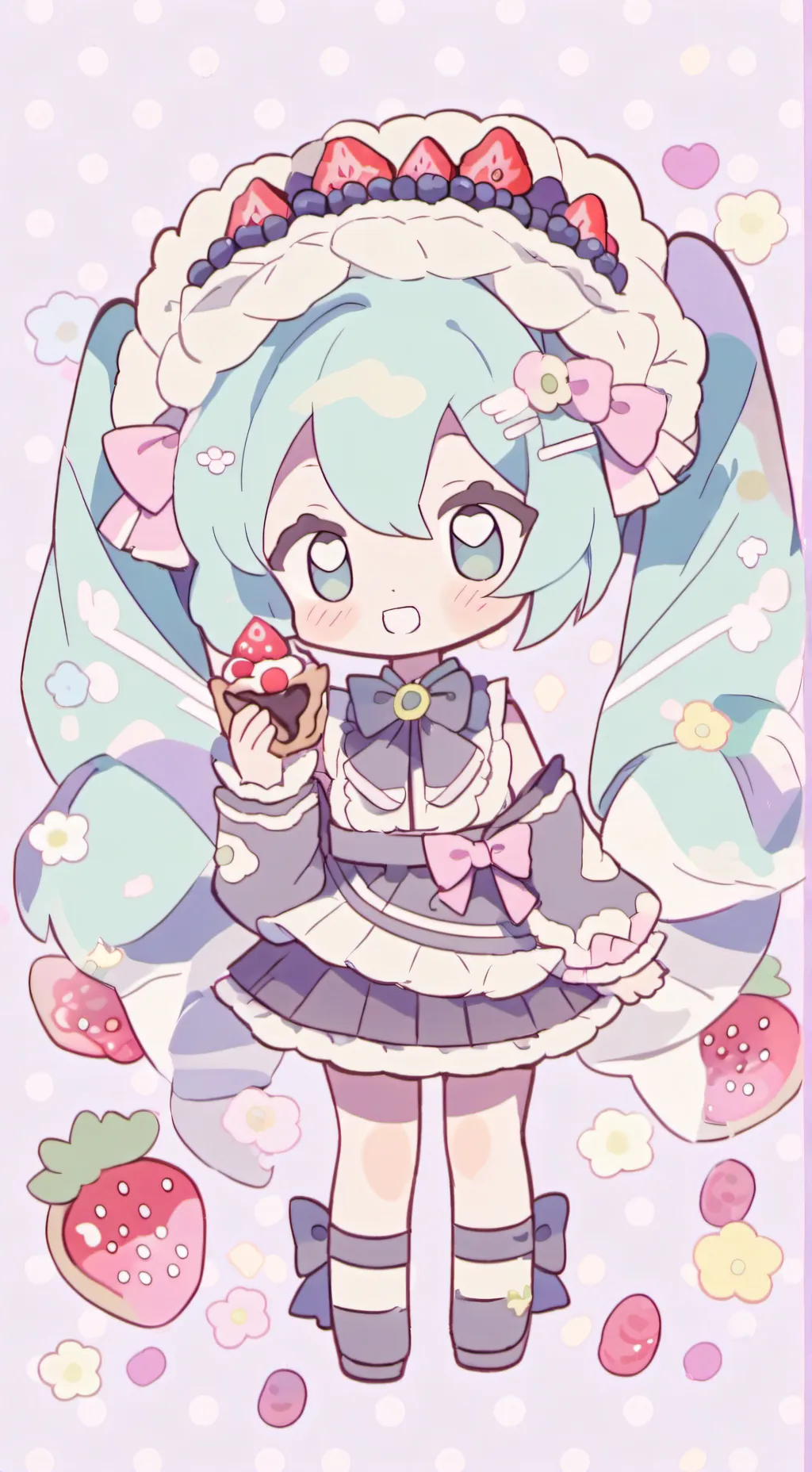 ai character: Blueberri_Pie  background