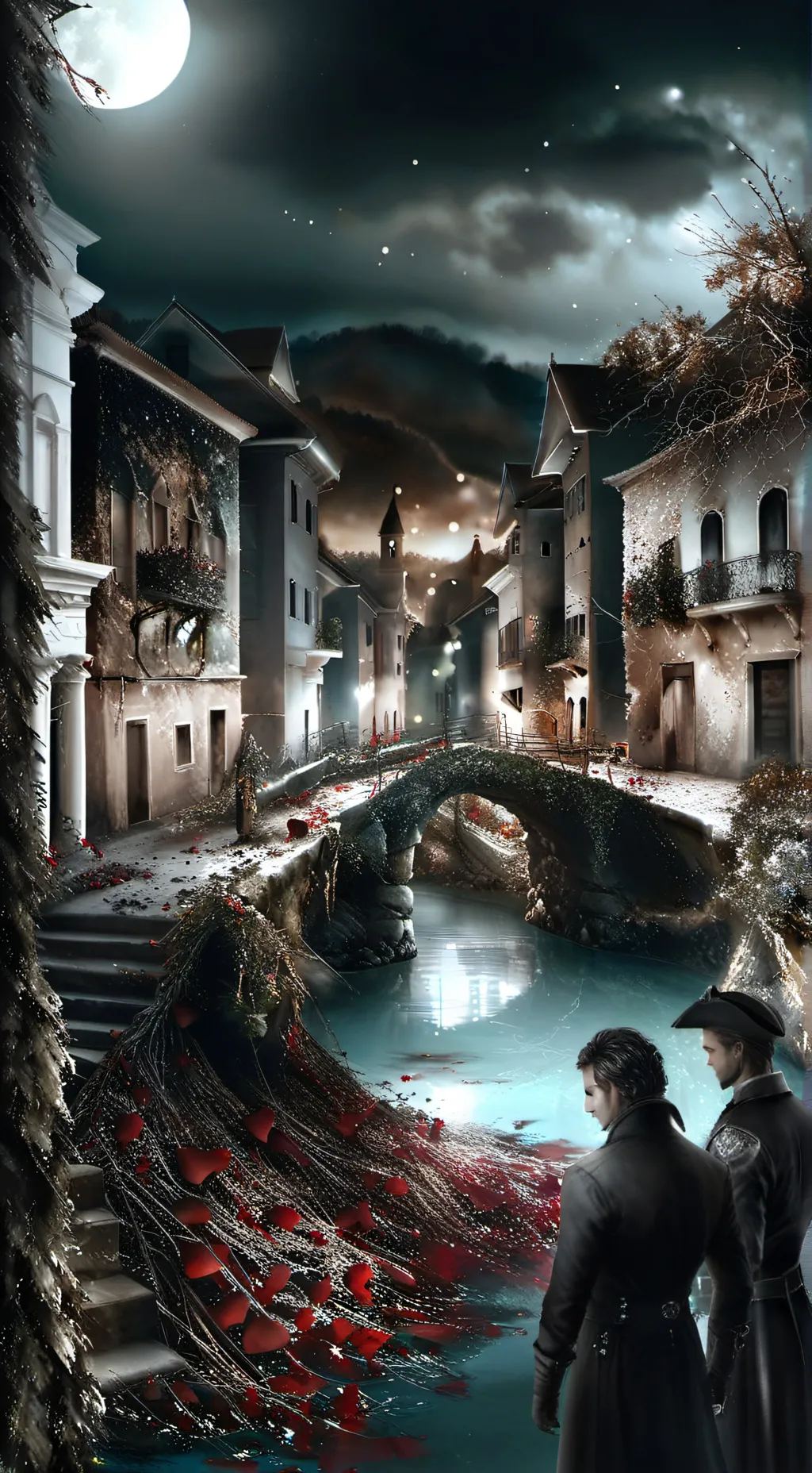 ai character: MHA San Valentino♥ background