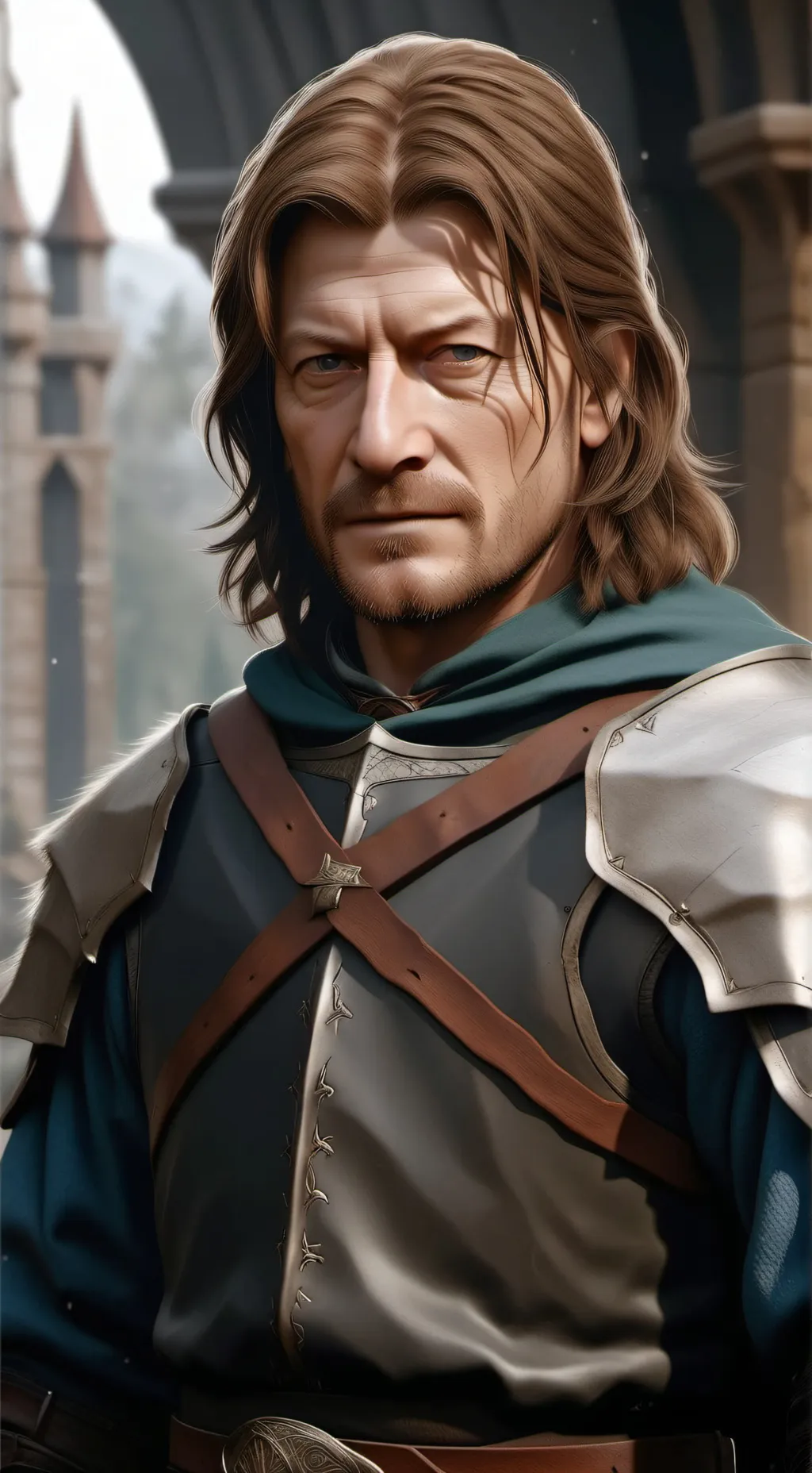 ai character: Boromir  background