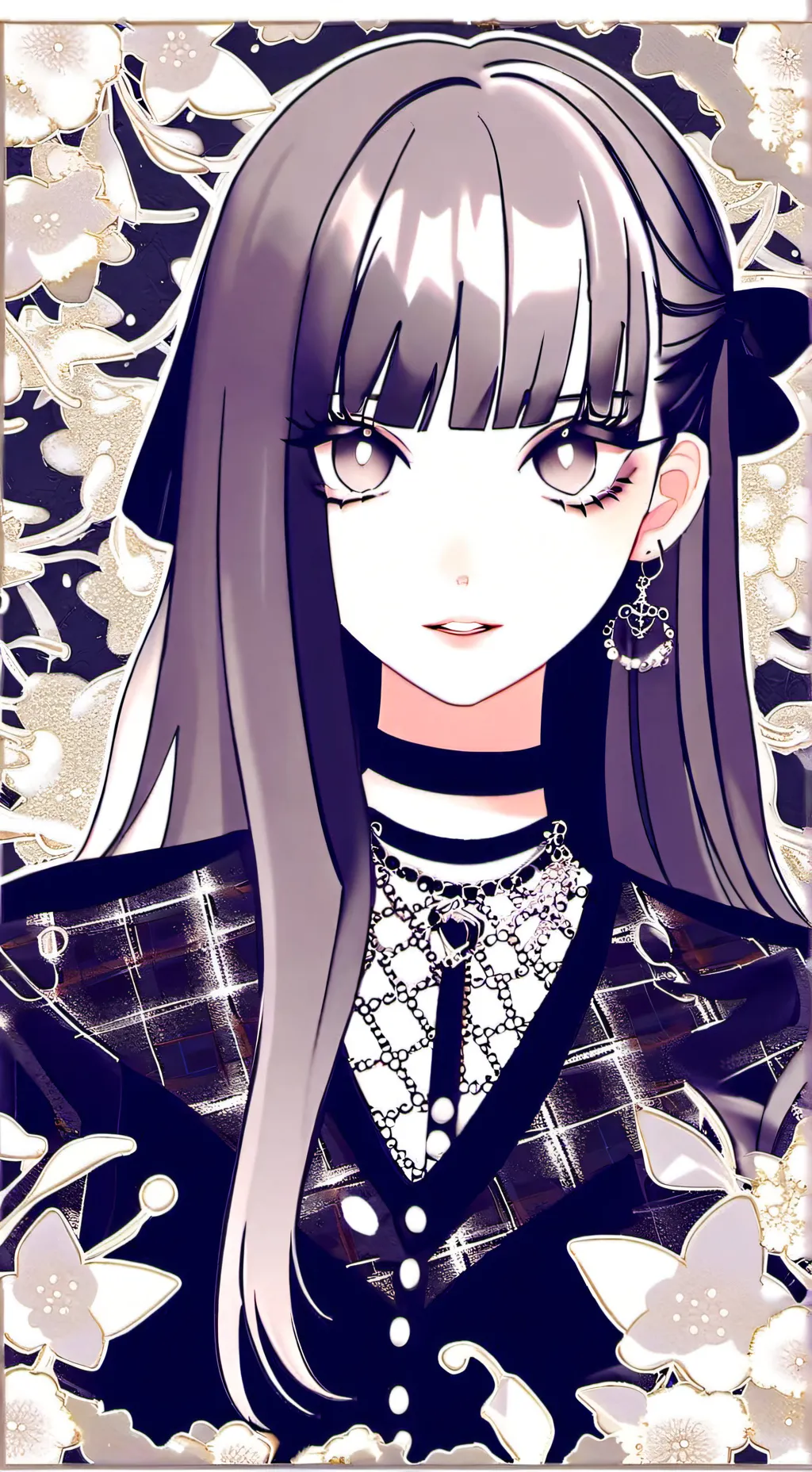 ai character: 🌾🍃ᘻᕼᗩ,,🍃🌾 background