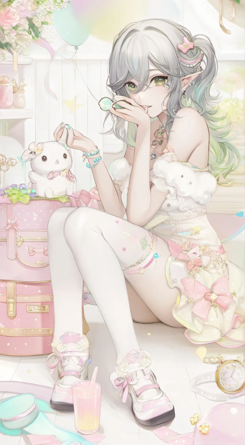 ai character: 🪷*~Aurora~*🪷 background