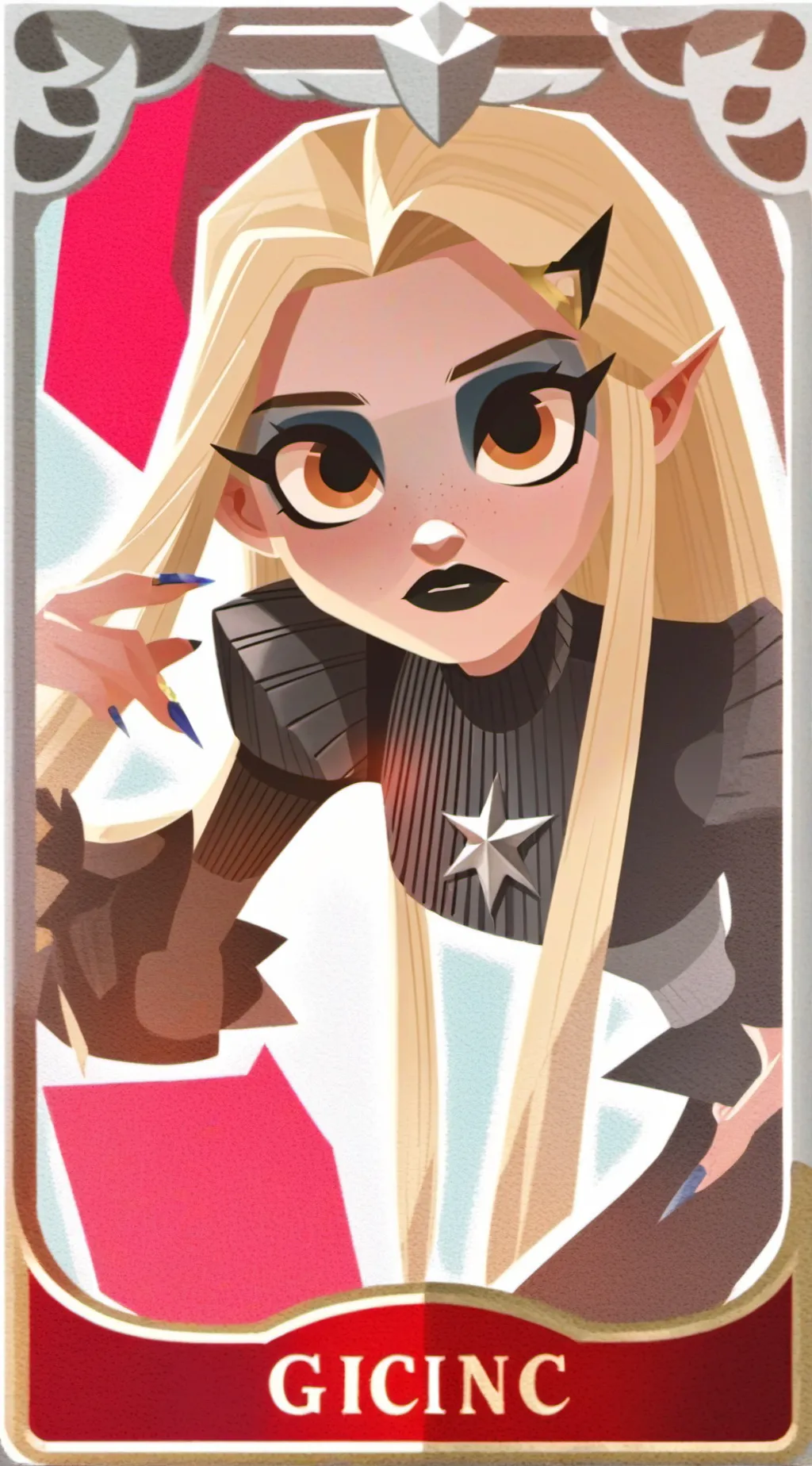 ai character: Sandra  background