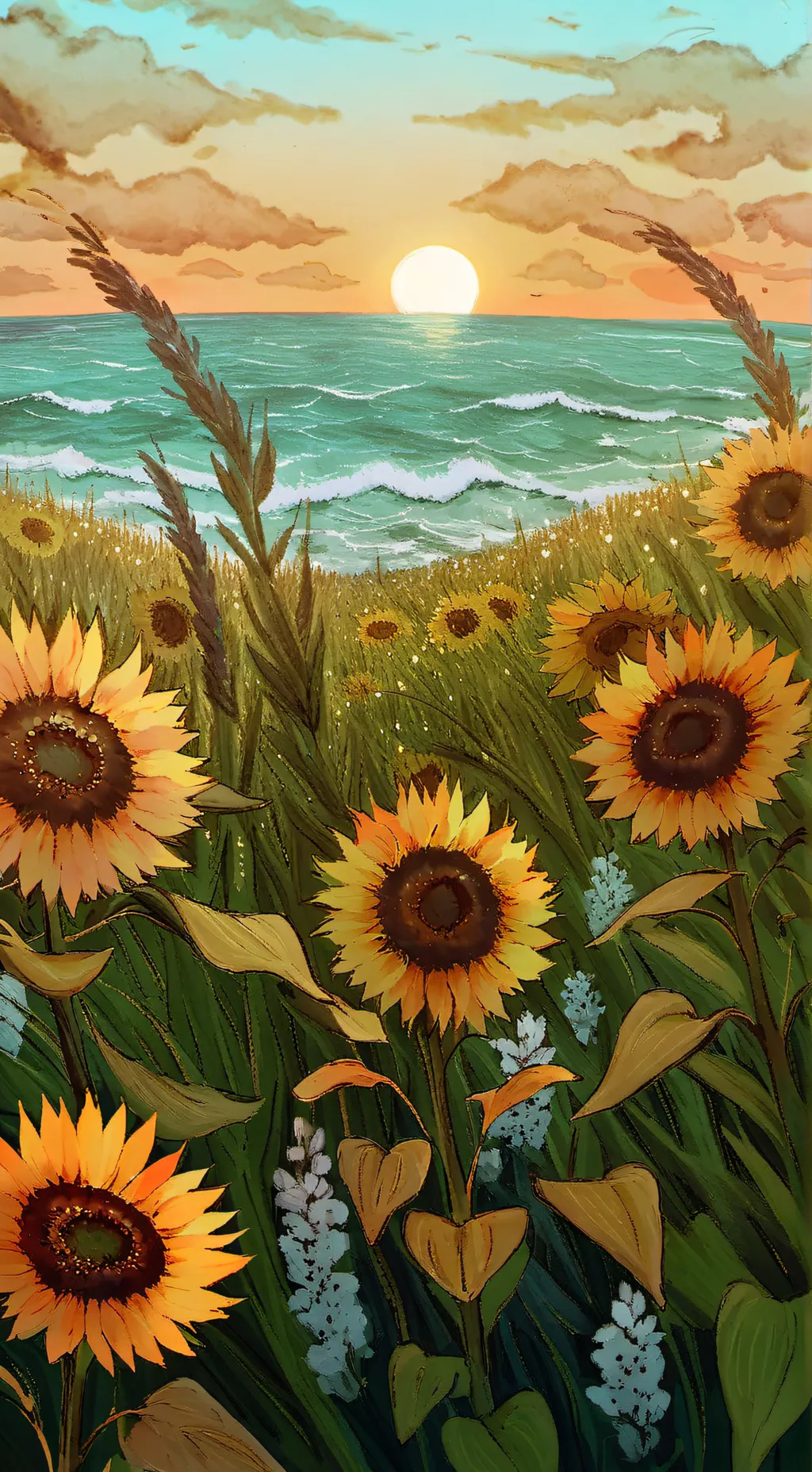 ai character: SC road trip background