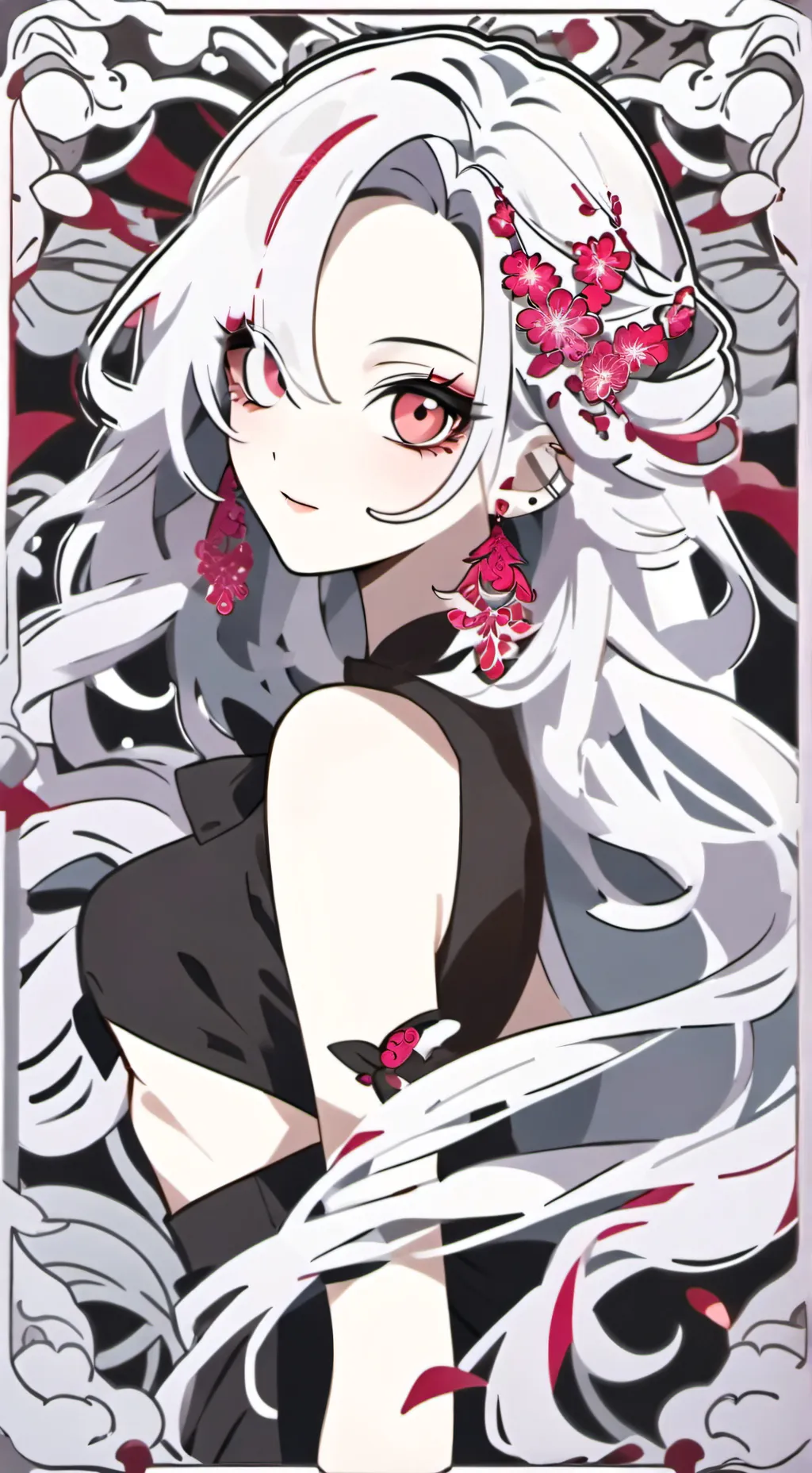 ai character: 💮•AMAYA•💮 background