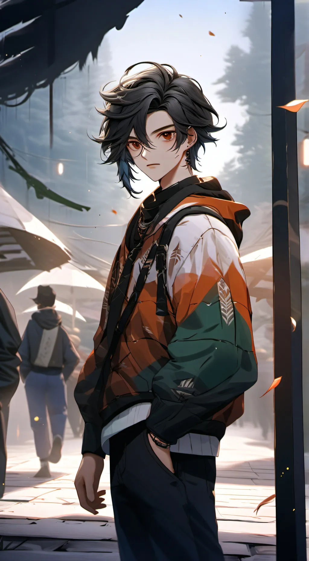 ai character: Kny Bloopers background