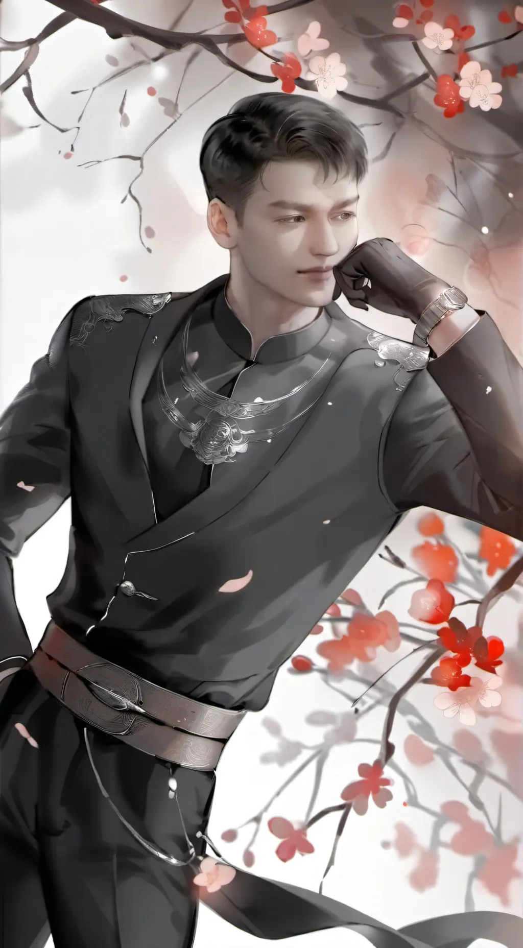 ai character: bluey infection background