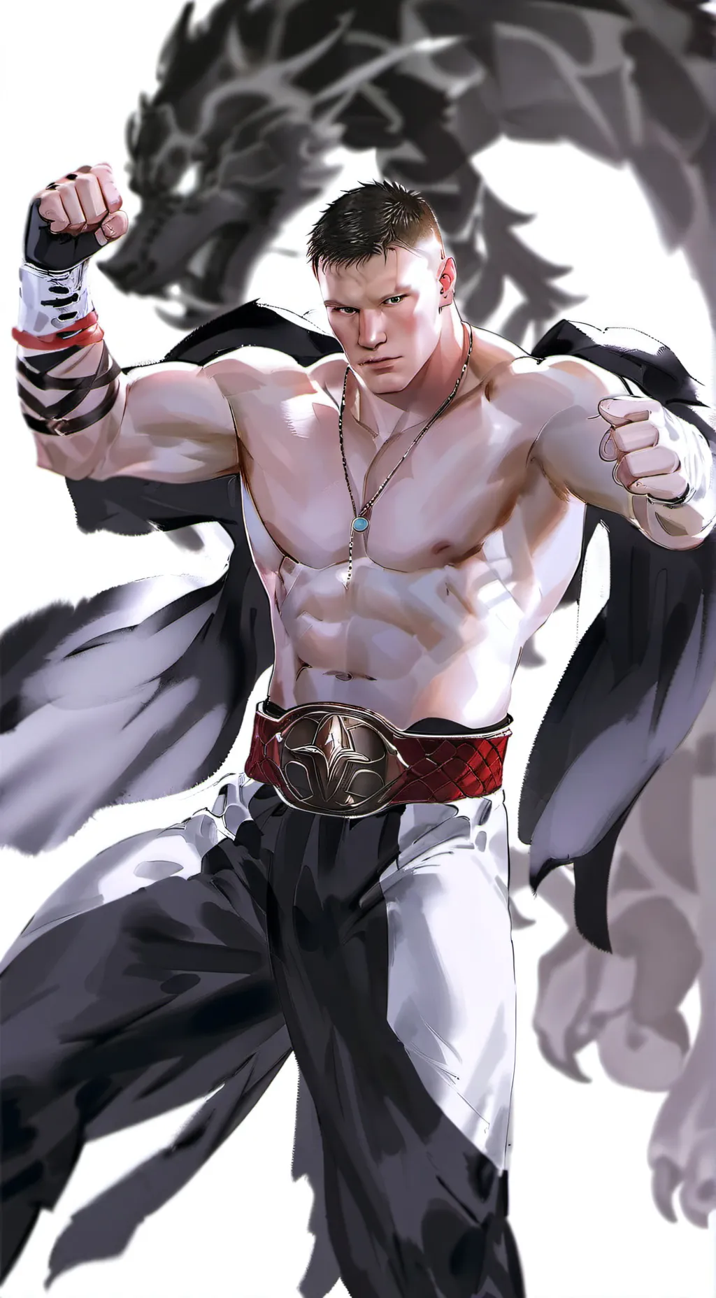 ai character: Brock Lesnar background