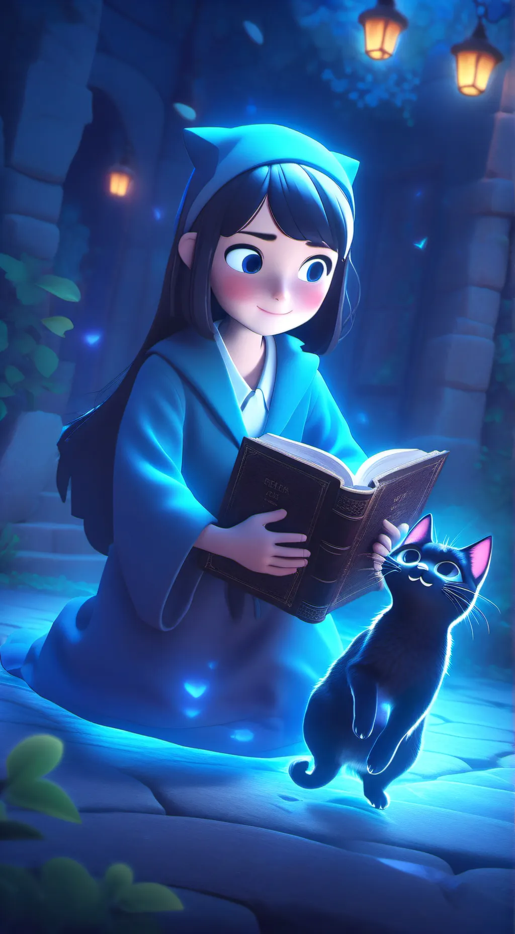 ai character: Jeff x slenderman  background