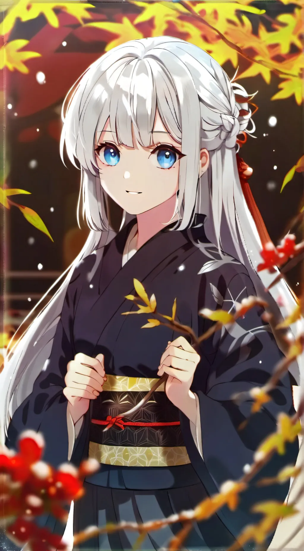 ai character: Demon slayer background