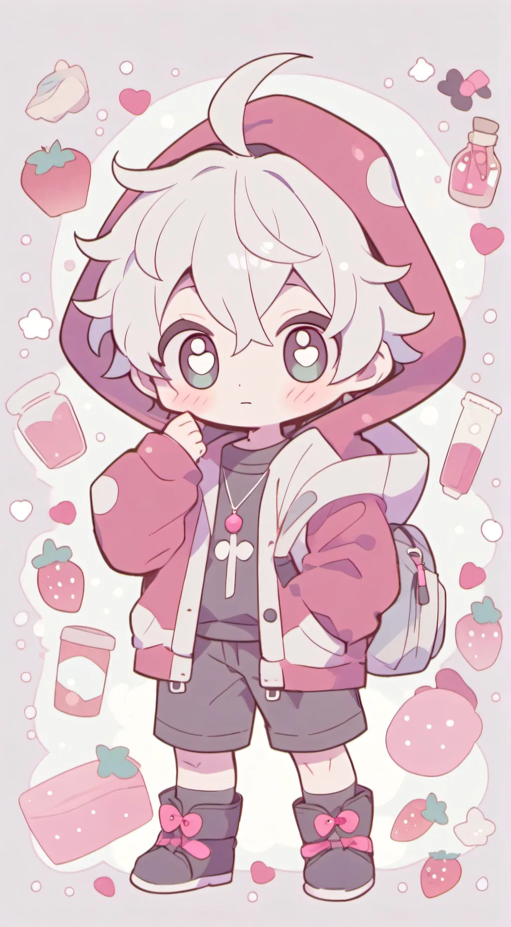 ai character: norry <3 background