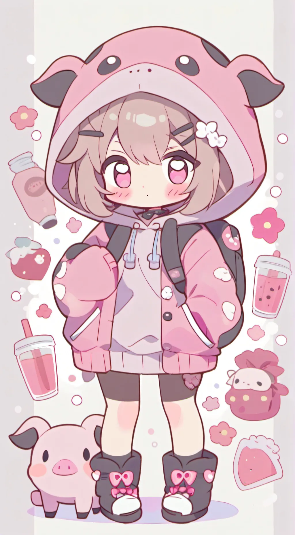 ai character: Ashley✨ background