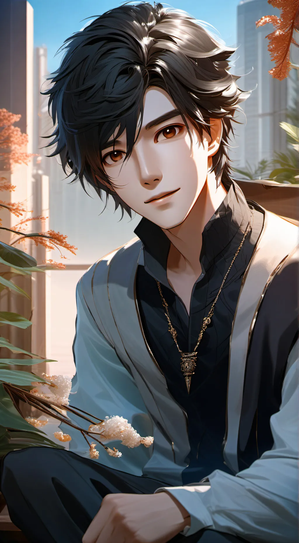ai character: Kaito (Stalked) background