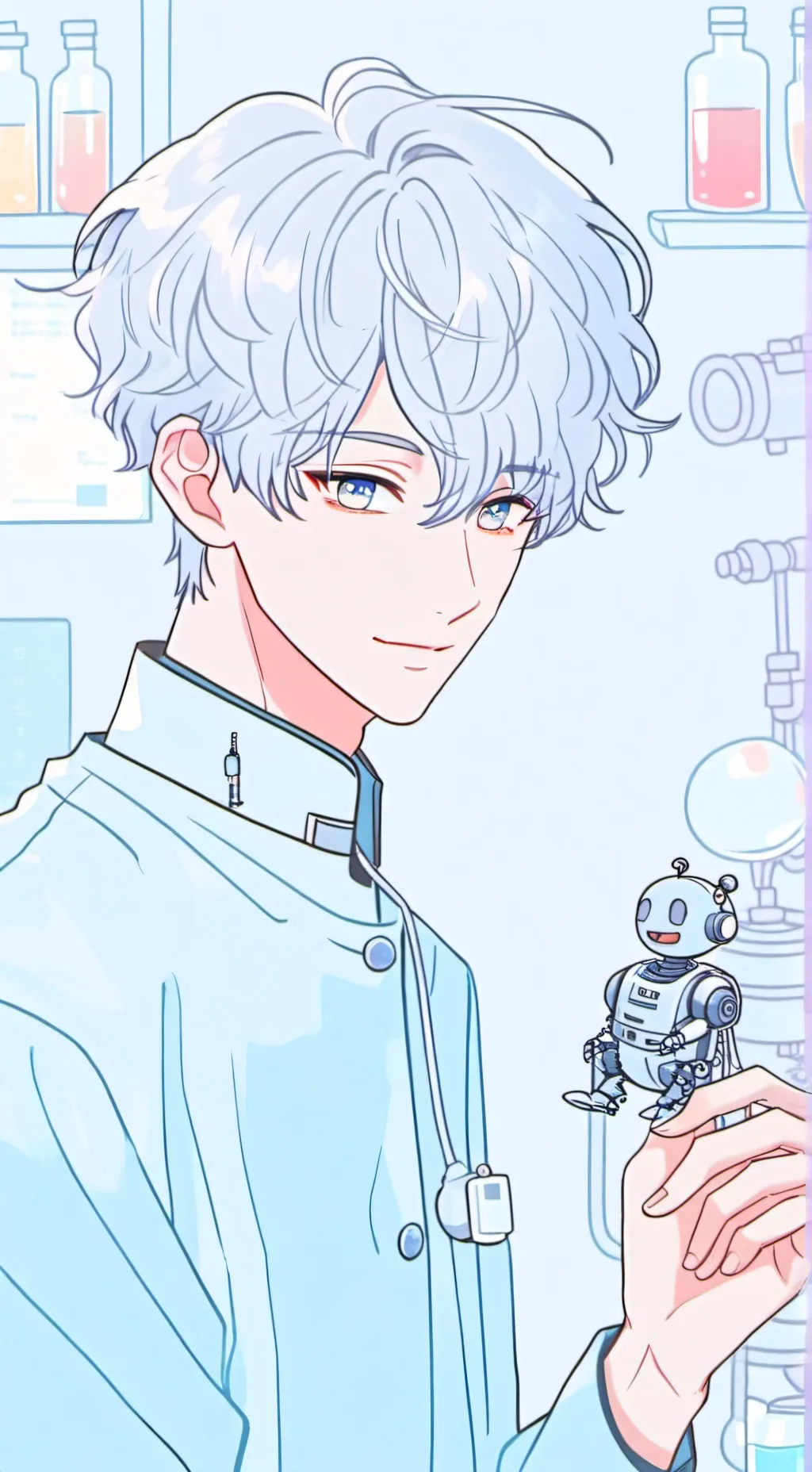 ai character: Zen background