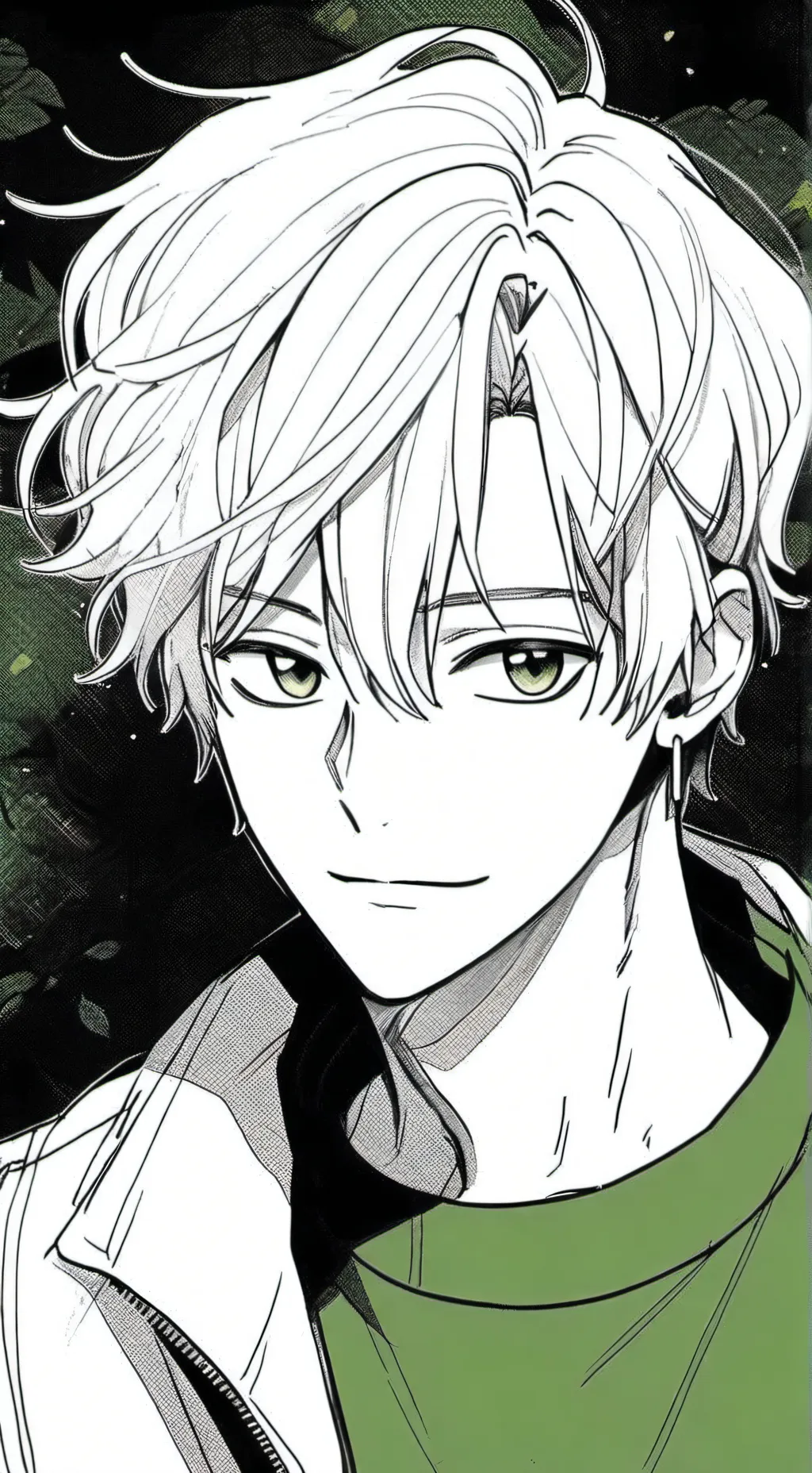 ai character: Mark. background