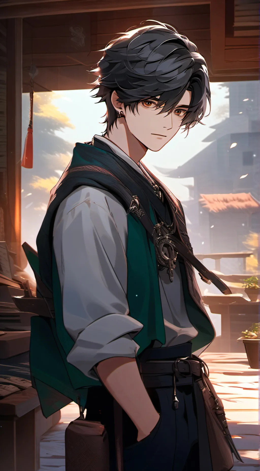 ai character: Noah background