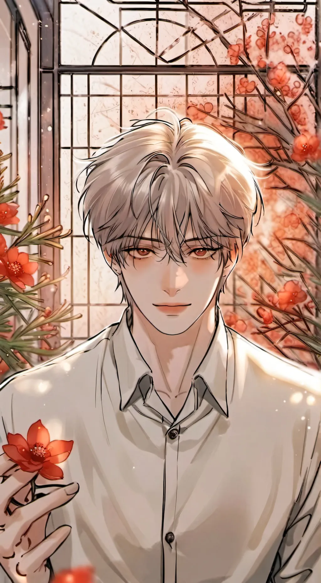 ai character: 🪷💫 Korio 💫🪷 background