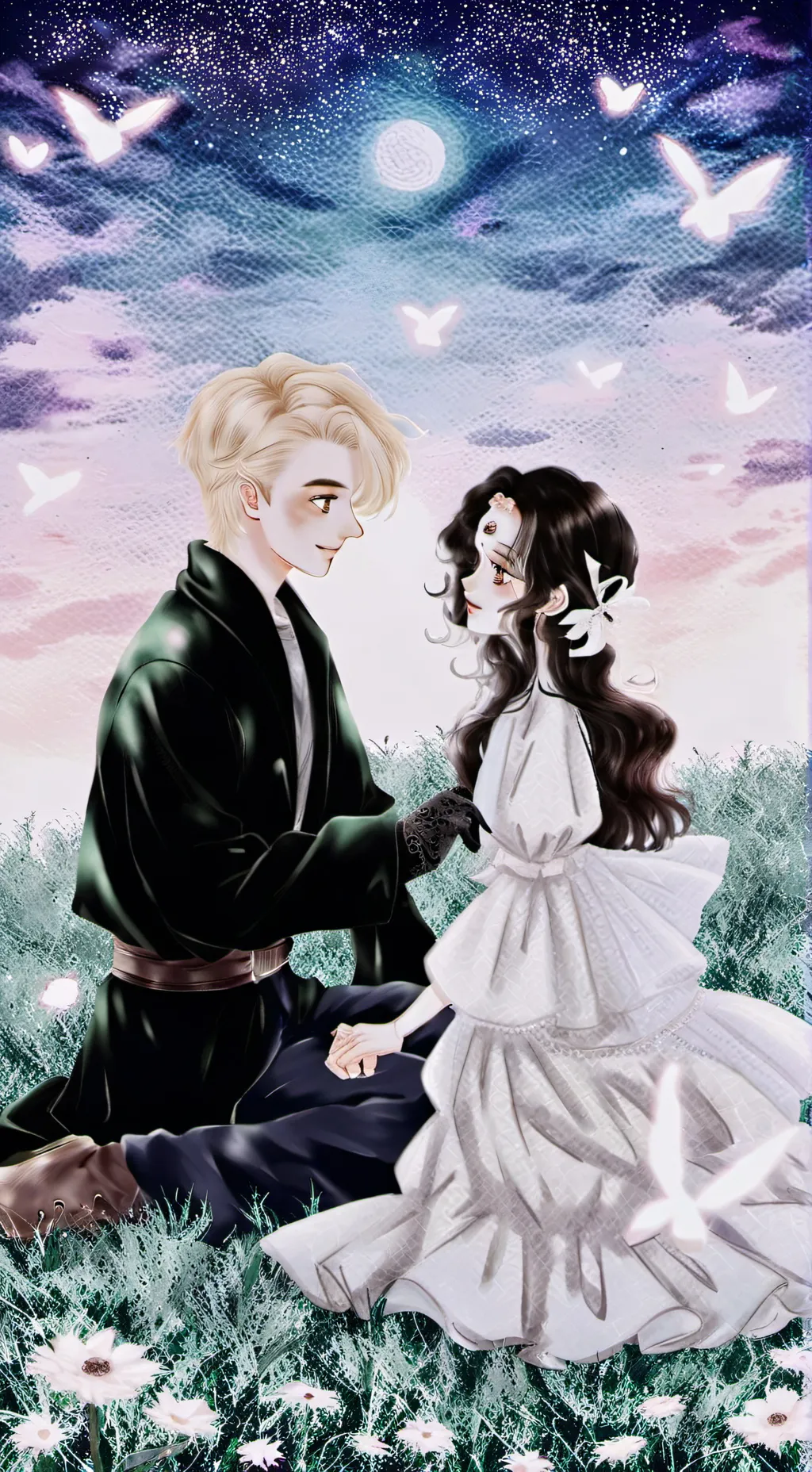 ai character: draco × Haley HW background