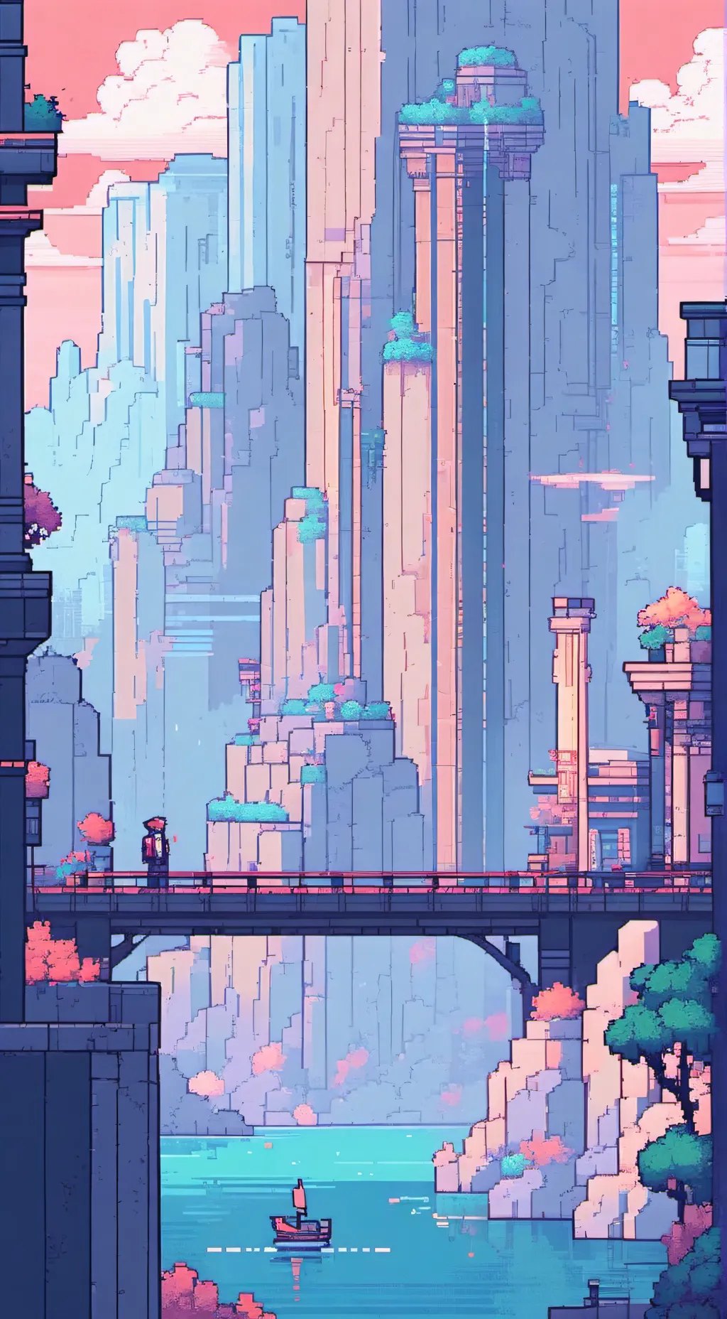 ai character: top craft reagindo background